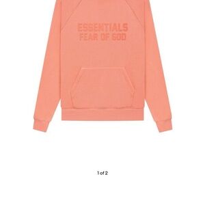 Fear of God Essentials Pink Pullover